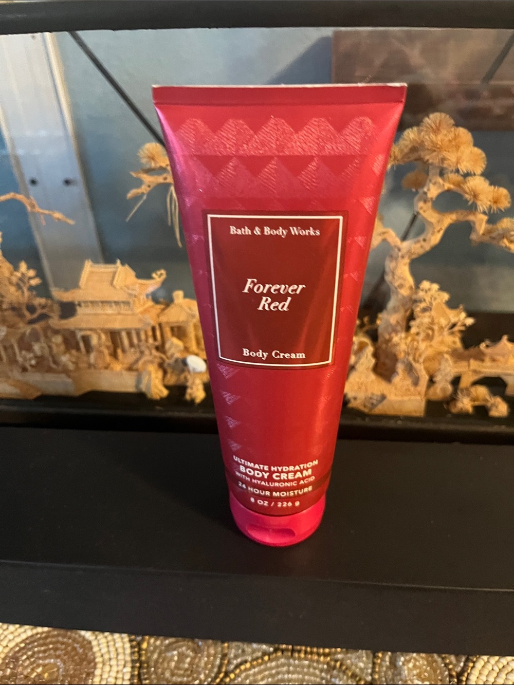Bath & Body Works Forever Red Body Cream - Red Packaging